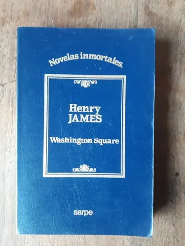 Libro usado en venta: Washington Square de Henry James; editorial Sarpe impreso en 1985 realizamos envios a todo el mundo.1