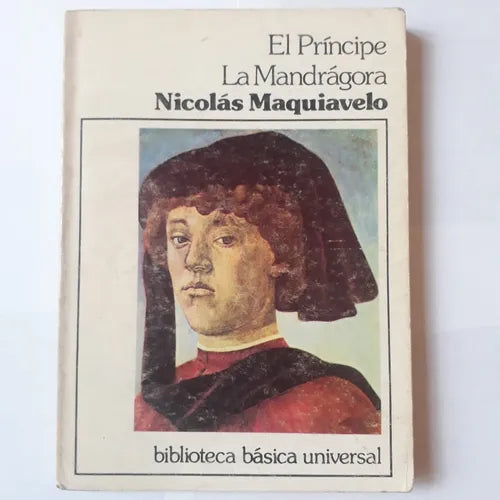 Libro usado en venta: El principe - La Mandragora de Nicolas Maquiavelo; editorial Centro Editor de America Latina impreso en 1980.1