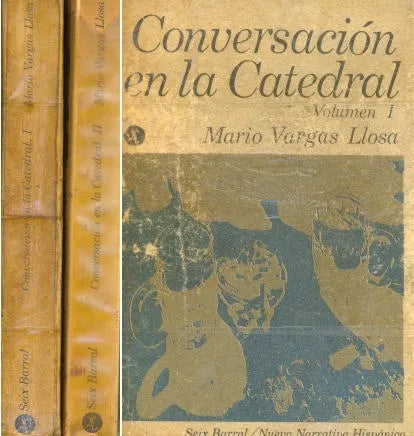 Libro usado en venta: Conversacion en la catedral de Mario Vargas Llosa; editorial Seix Barral impreso en 1969 realizamos envios a todo el mundo.1