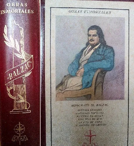 Libro usado en venta: Obras inmortales: Balzac de Honore de Balzac (Honorato de Balzac); editorial Edaf impreso en 1960 envios a todo el mundo.1