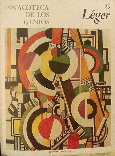 Libro usado en venta: Pinacoteca de los genios 29 de Fernando Leger; editorial Codex impreso en 1964 realizamos envios a todo el mundo.1