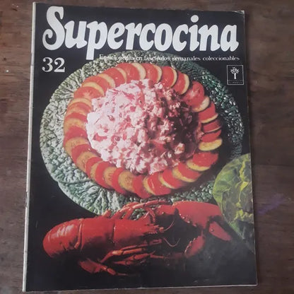 Libro usado en venta: Supercocina - N?32 de Enciclopedia; editorial Abril impreso en 1975 realizamos envios a todo el mundo.1