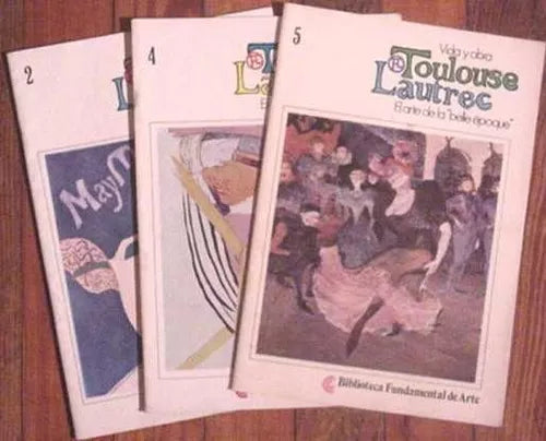 Libro usado en venta: Vida y obra a Toulouse Lautrec - El arte de la "Belle epoque" de Fasciculos; editorial Biblioteca Fundamental de Arte.1