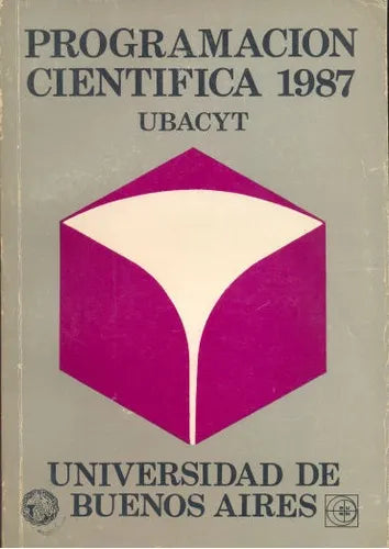 Libro usado en venta: Programacion cientifica 1987; editorial Eudeba impreso en 1988 realizamos envios a todo el mundo.1