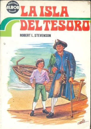 Libro usado en venta: La isla del tesoro de Robert Louis Stevenson; editorial Roma realizamos envios a todo el mundo.1
