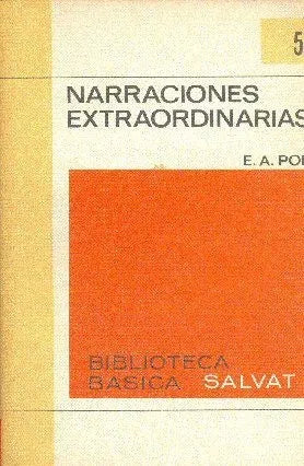 Libro usado en venta: Narraciones extraordinarias de Edgar Allan Poe; editorial Salvat impreso en 1970 realizamos envios a todo el mundo.1