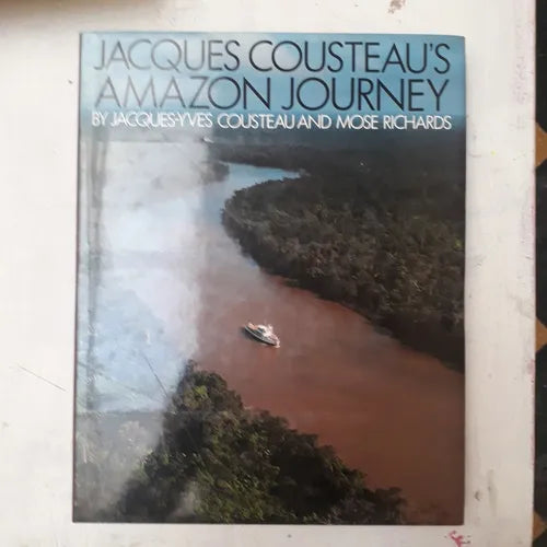 Libro usado en venta: Jacques Cousteau's Amazon Journey de Jacques-Yves Cousteau - Mose Richards; editorial Abrams impreso en 1984.1