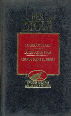 Libro usado en venta: Las ara?as de oro y otras de Rex Stout; editorial Hyspamerica impreso en 1984 realizamos envios a todo el mundo.1