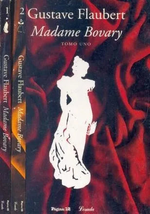 Libro usado en venta: Madame Bovary (2 tomos) de Gustavo Flaubert (Gustave); editorial Pagina 12 impreso en 2005 realizamos envios a todo el mundo.1