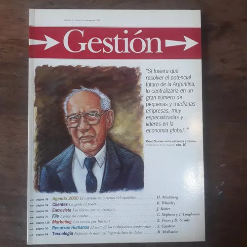 Libro usado en venta: Gestion Vol - N? 4 de Revista; impreso en 1996 realizamos envios a todo el mundo.1