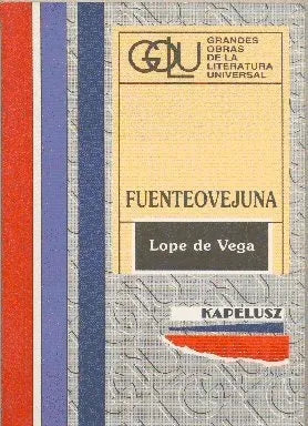 Libro usado en venta: Fuenteovejuna de Lope de Vega; editorial Kapelusz impreso en 1995 realizamos envios a todo el mundo.1