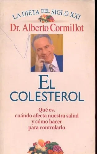 Libro usado en venta: El colesterol de Alberto Cormillot; editorial Perfil impreso en 1998 realizamos envios a todo el mundo.1