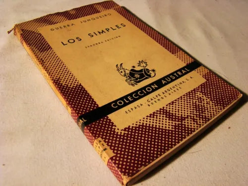 Libro usado en venta: Los simples de Guerra Junqueiro; editorial Espasa - Calpe impreso en 1954 realizamos envios a todo el mundo.1