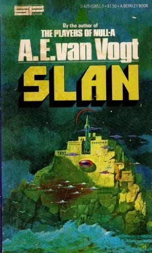 Libro usado en venta: Slan de A. E. Van Vogt; editorial Berkley impreso en 1981 realizamos envios a todo el mundo.1