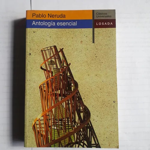 Libro usado en venta: Antologia esencial de Pablo Neruda; editorial Losada impreso en 1998 realizamos envios a todo el mundo.1