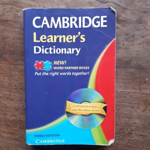 Libro usado en venta: Learner's Dictionary (No contiene CD) de Cambridge; editorial Cambridge University Press impreso en 2008 envios a todo el mundo.1