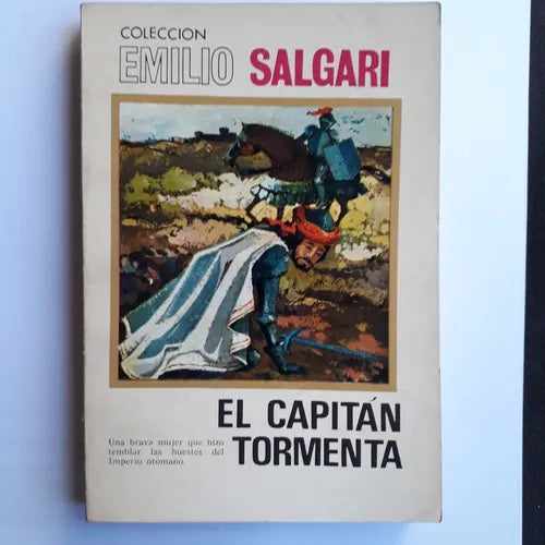Libro usado en venta: El capitan tormenta de Emilio Salgari; editorial La Rinoceronte impreso en 1966 realizamos envios a todo el mundo.1