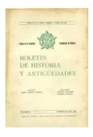 Libro usado en venta: Boletin de historia y antiguedades de German Romero - Alberto Miramon - Roberto Lievano; editorial Kelly impreso en 1963.1