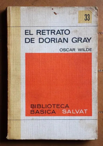 Libro usado en venta: El retrato de Dorian Gray de Oscar Wilde; editorial Salvat impreso en 1970 realizamos envios a todo el mundo.1