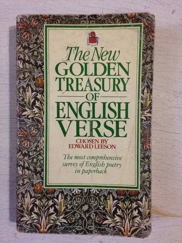 Libro usado en venta: The new golden treasury of english verse de Edward Leeson; editorial Pan Books impreso en 1980 realizamos envios a todo el mundo.1