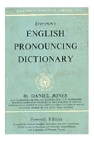Libro usado en venta: English pronouncing dictionary de Daniel Jones Everyman's; editorial Dent impreso en 1960 realizamos envios a todo el mundo.1