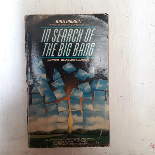 Libro usado en venta: In search of the Big Bang de John Gribbin; editorial Bantam impreso en 1986 realizamos envios a todo el mundo.1
