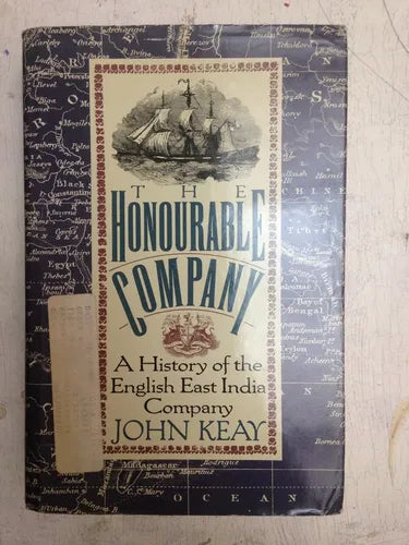 Libro usado en venta: The honourable company (Tapa dura) de John Keay; editorial Macmillan impreso en 1994 realizamos envios a todo el mundo.1