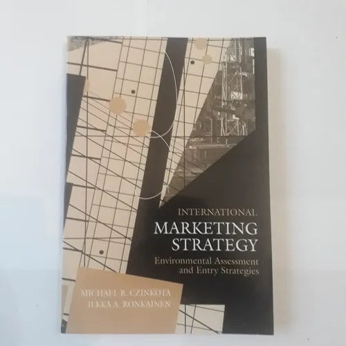 Libro usado en venta: International Marketing strategy de Michael R. Czinkota - Ilkka A. Ronkainen; editorial The Dryden Press impreso en 1994.1