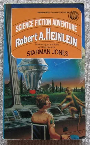 Libro usado en venta: Starman Jones de Robert A. Heinlein; editorial Del Rey impreso en 1985 realizamos envios a todo el mundo.1