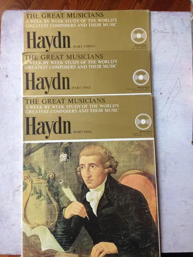 Libro usado en venta: Haydn (Part One - Two - Three) de The great musicians; editorial Fabbri & Partners impreso en 1969 envios a todo el mundo.1
