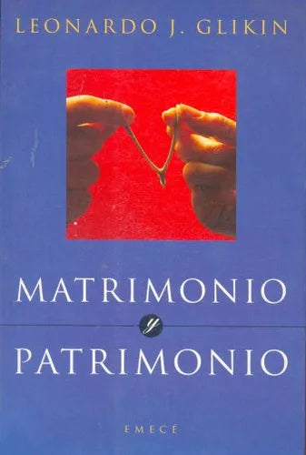 Libro usado en venta: Matrimonio y patrimonio de Leonardo J. Glikin; editorial Emece impreso en 1999 realizamos envios a todo el mundo.1