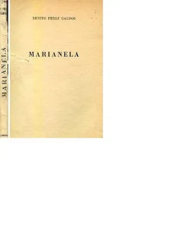 Libro usado en venta: Marianela de Benito Perez Galdos; editorial Hispania realizamos envios a todo el mundo.1