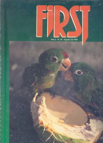 Libro usado en venta: First - A?o 3 - Numero 35 de Revista; impreso en 1989 realizamos envios a todo el mundo.1