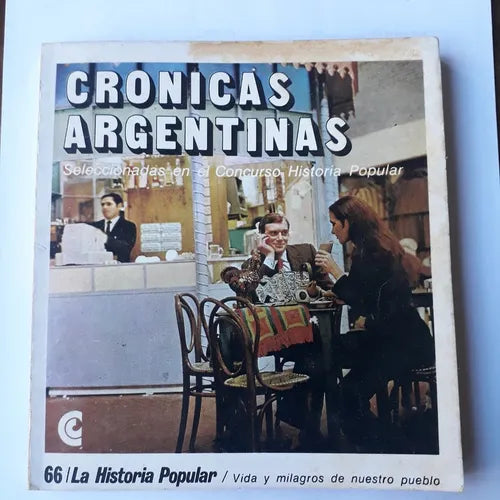 Libro usado en venta: Cronicas Argentinas; editorial Centro Editor de America Latina impreso en 1972 realizamos envios a todo el mundo.1