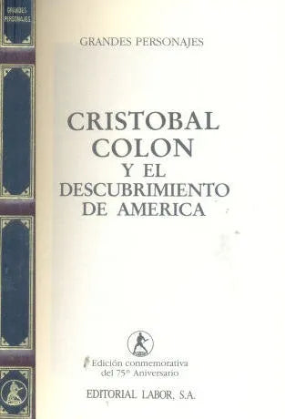 Libro usado en venta: Cristobal Colon y el descubrimiento de America de Gregorio Gallego; editorial Labor impreso en 1992 envios a todo el mundo.1