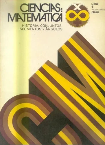 Libro usado en venta: Historia. Conjuntos. Segmentos y angulos; editorial Amorrortu impreso en 1975 realizamos envios a todo el mundo.1