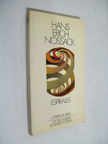 Libro usado en venta: Espirales de Hans Erich Nossack; editorial Centro Editor de America Latina impreso en 1983 realizamos envios a todo el mundo.1