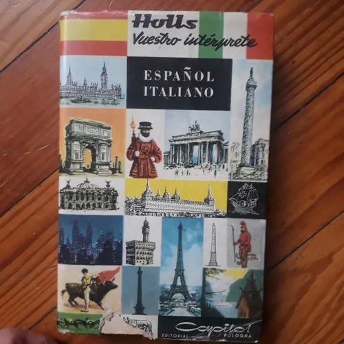 Libro usado en venta: Holls Vuestro interprete, Espa?ol - Italiano de G. B. Ricci; editorial Capitol, Bologna impreso en 1974 envios a todo el mundo.1