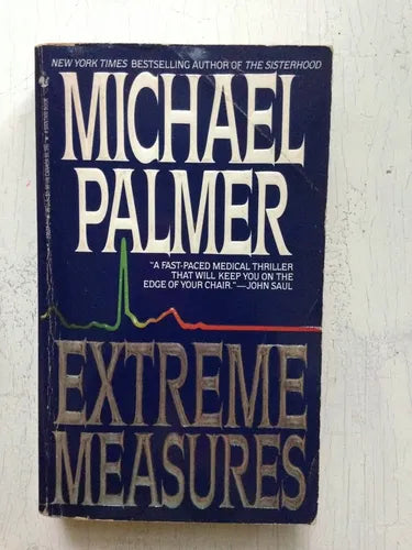 Libro usado en venta: Extreme measures de Michael Palmer; editorial Bantam impreso en 1992 realizamos envios a todo el mundo.1