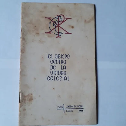 Libro usado en venta: El obispo centro de la unidad eclesial; impreso en 1958 realizamos envios a todo el mundo.1