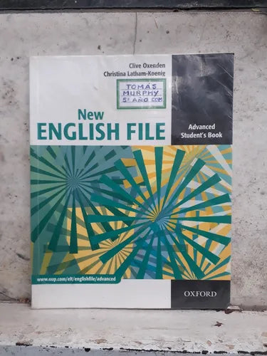Libro usado en venta: New English File - Advanced Student's book de Clive Oxenden - Christina Latham-Koenig; Oxford University Press impreso en 20151.1