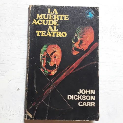 Libro usado en venta: La muerte acude al teatro de John Dickson Carr; editorial Picazo impreso en 1972 realizamos envios a todo el mundo.1
