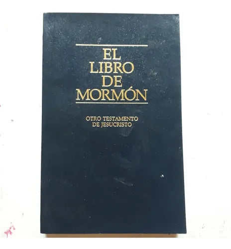 Libro usado en venta: El libro de Mormon - Otro testamento de Jesucristo; impreso en 1992 realizamos envios a todo el mundo.1