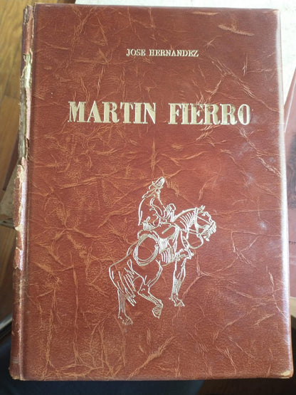 Libro usado en venta: Martin Fierro - El gaucho Martin Fierro, La vuelta de Martin Fierro de Jose Hernandez; Hercules Di Cesare - Carballeira 19871.1