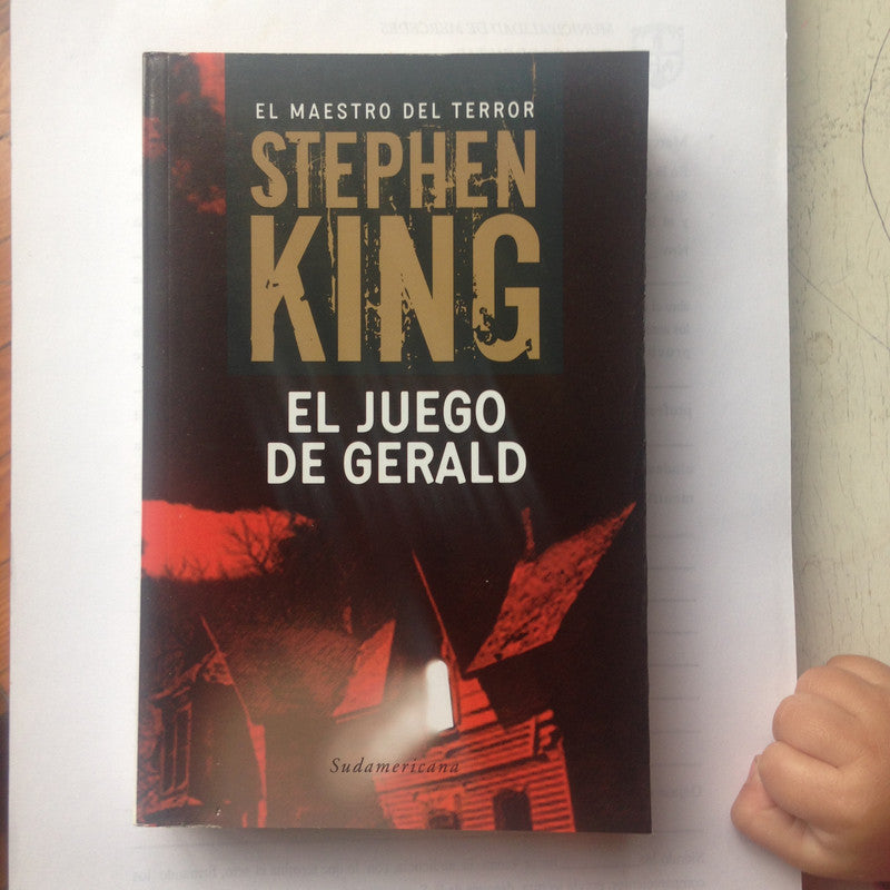 Libro usado en venta: El juego de Gerald de Stephen King; editorial Sudamericana impreso en 2010 realizamos envios a todo el mundo.1