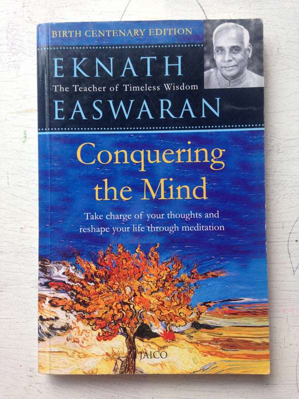 Libro usado en venta: Conquering the mind de Eknath Easwaran; editorial Jaico impreso en 2016 realizamos envios a todo el mundo.1