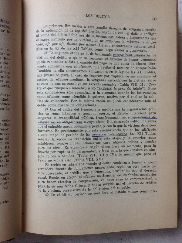 Libro usado en venta: Tecnica del procedimiento penal de Guillermo R. Navarro - Pablo M. Jacoby; editorial Pensamiento Juridico impreso en 1977.2