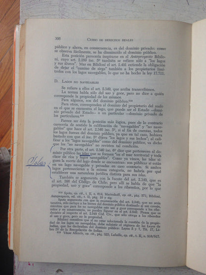 Libro usado en venta: Curso de derechos reales (3 tomos) de Marina Mariani de Vidal; editorial Victor P. de Zavalia impreso en 1974.2