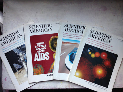 Libro usado en venta: Scientific American - (10 Revistas) de Revista; editorial Scientific American, INC. impreso en 1992 envios a todo el mundo.1