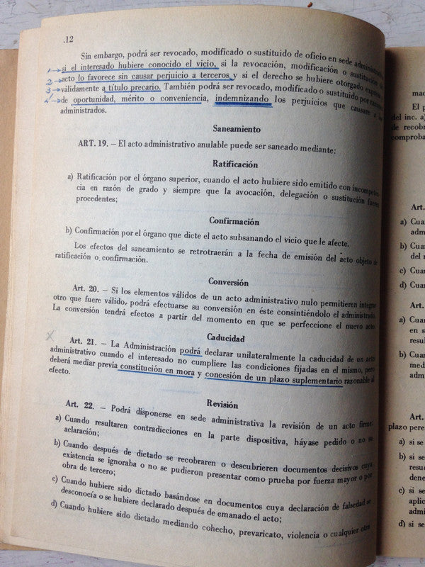 Libro usado en venta: Procedimiento administrativo nacional; realizamos envios a todo el mundo.3